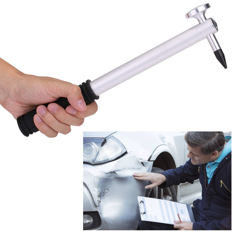  [AUSTRALIA] - Qiilu Car Body Paintless Dent Removal Repair Aluminium Alloy Knockdown Tap Down Hammer