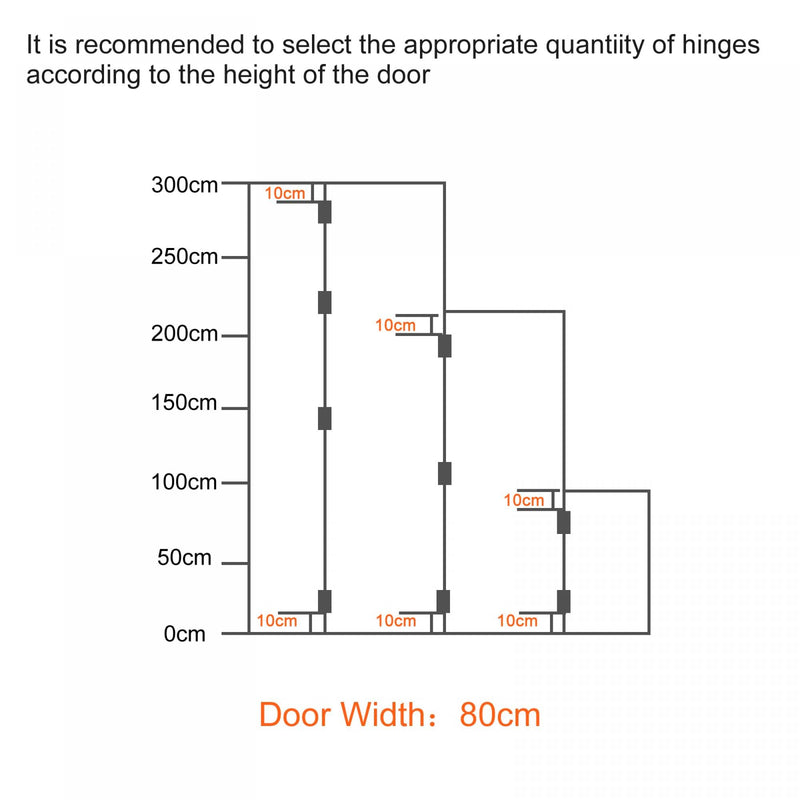  [AUSTRALIA] - uxcell Spring Loaded Hinges, 1.5" 2" 304 Stainless Steel Self Closing Hinge for Cabinet 1set