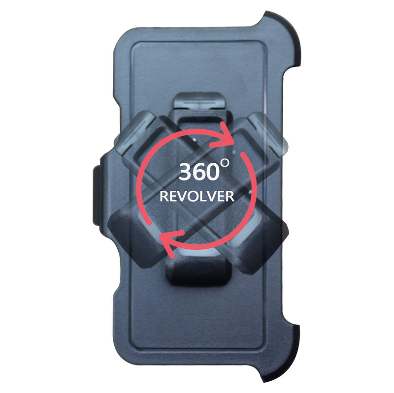  [AUSTRALIA] - Replacement Belt Clip Holster for OtterBox Defender Series Case Apple iPhone 12, iPhone 12Pro - 6.1" (1 Pack)