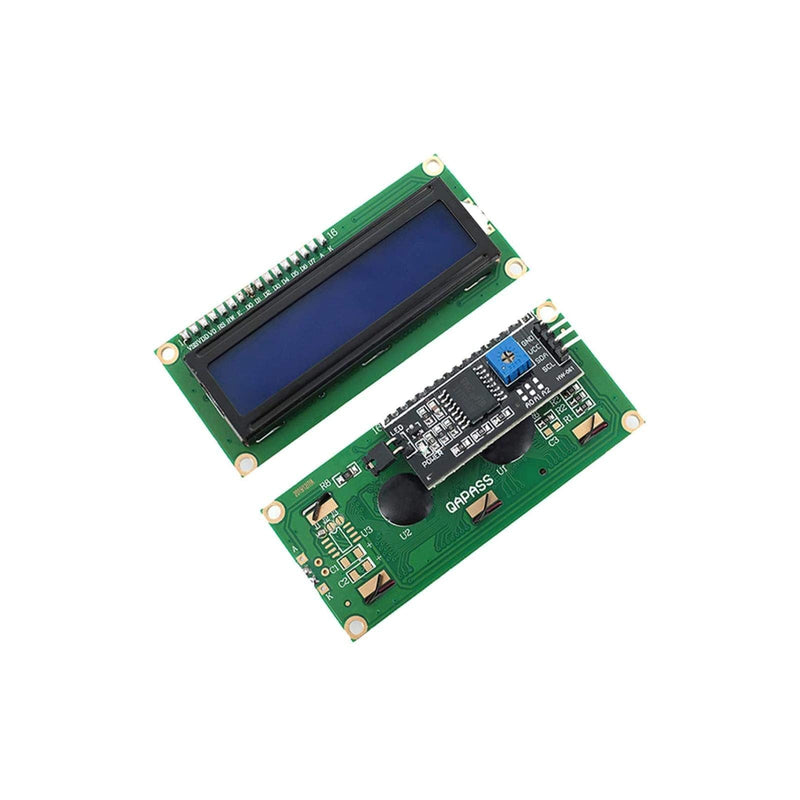  [AUSTRALIA] - IIC/I2C/TWI LCD 1602 16x2 Serial Interface Adapter Module Blue Backlight Compatible with Ar-duino UNO R3 MEGA2560