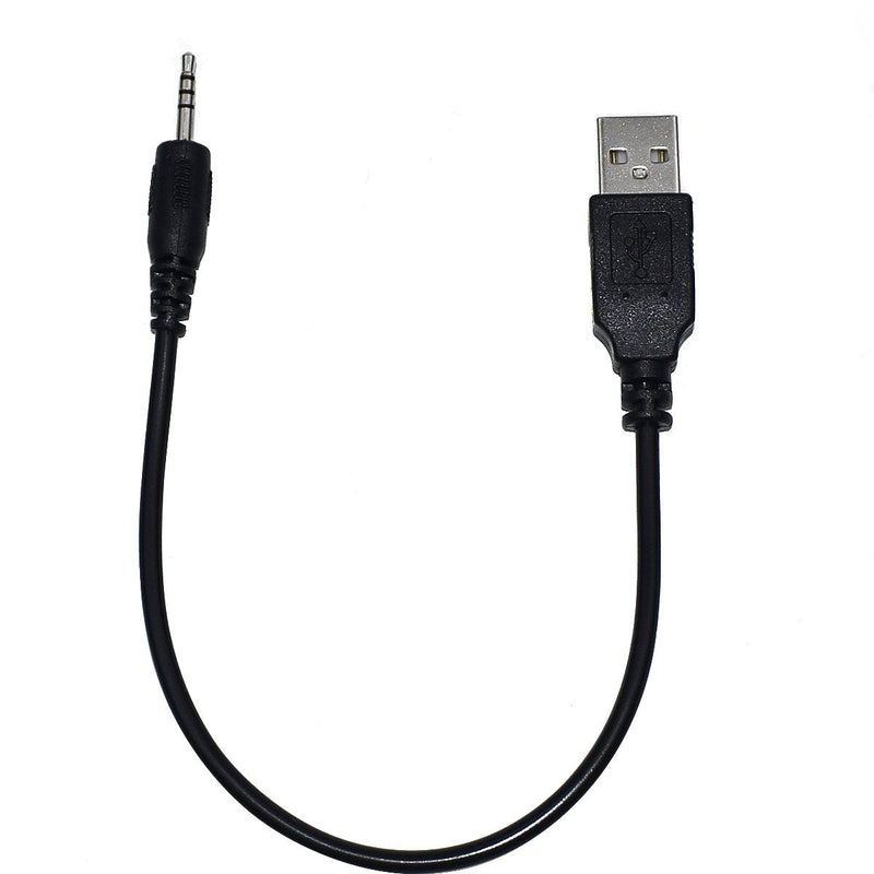  [AUSTRALIA] - Replacement Charging Power Supply Cable Cord Line for JBL Synchros E40BT E50BT J56BT S400BT S700 Headphones (Black) Black