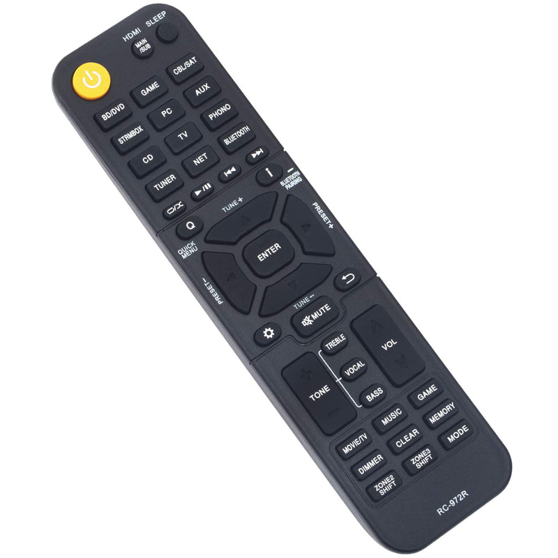 RC-972R Replacement Remote Controller Fit for Onkyo AV Receiver TX-NR696 TX-NR797 TX-RZ840 TX-NR595 - LeoForward Australia