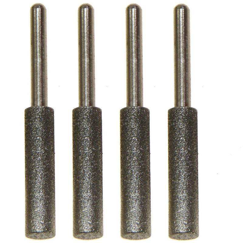 Anytime Tools 7/32" Diamond Chainsaw Sharpener Burr 1/8" Shank, 4 Pack - LeoForward Australia