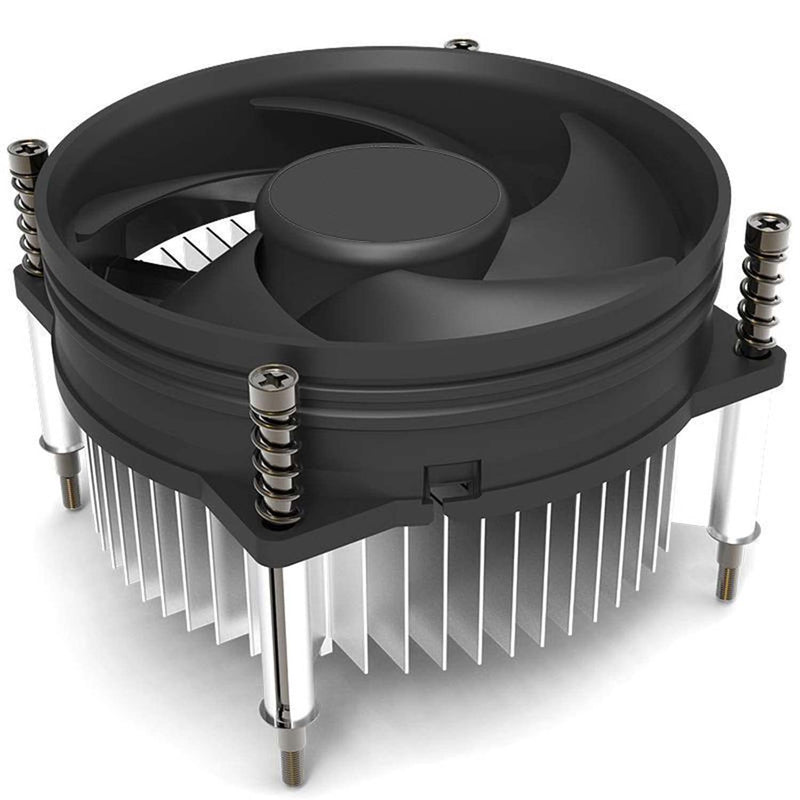  [AUSTRALIA] - BITEO CPU Cooler Mini CPU Cooler Radiator 95mm Quiet Fan for Intel LGA 775 1150 1151 1155 1200 for AIO and M-ATX Cooling