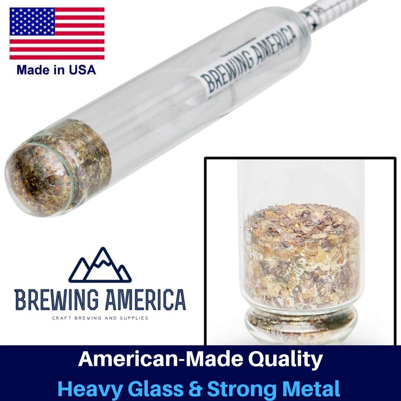 Maple Syrup Hydrometer Density Meter for Sugar and Moisture Content Measurement for Consistently Delicious Pure Syrup – Made in America - BRIX & Baume Scales - Easy Read Red Line Calibrated - LeoForward Australia