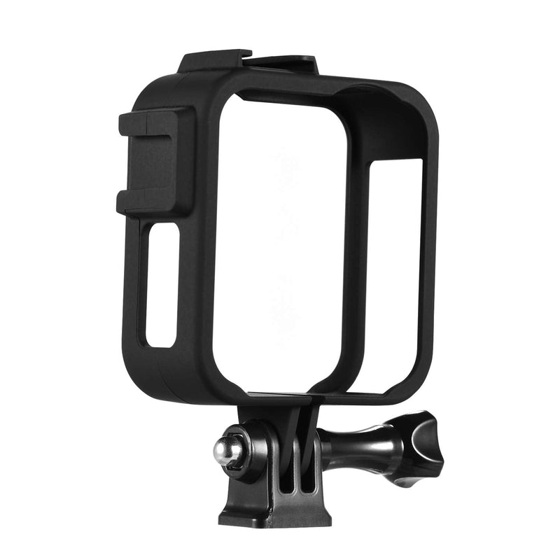  [AUSTRALIA] - Andoer Action Camera case Camera Plastic Protective Frame Housing Vlog Cage with Dual Cold Shoe Mounts for GoPro Max Sports Camera