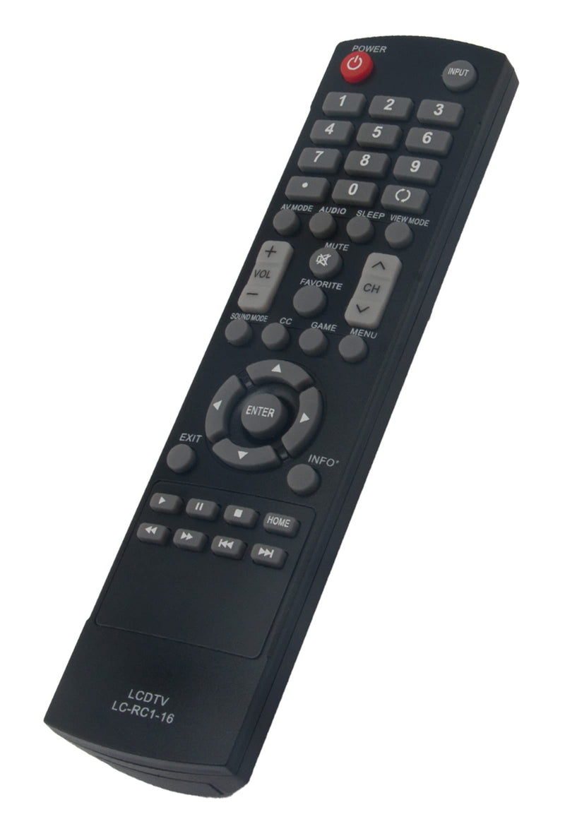 LC-RC1-16 Replace Remote fit for Sharp TV LC-50LB370U LC-32LB370U LC-32LB370 LC-32LB261U LC-42LB261U LC-50LB261U LC-32LB150U LC-42LB150U LC-50LB150U LC-43LB370U - LeoForward Australia