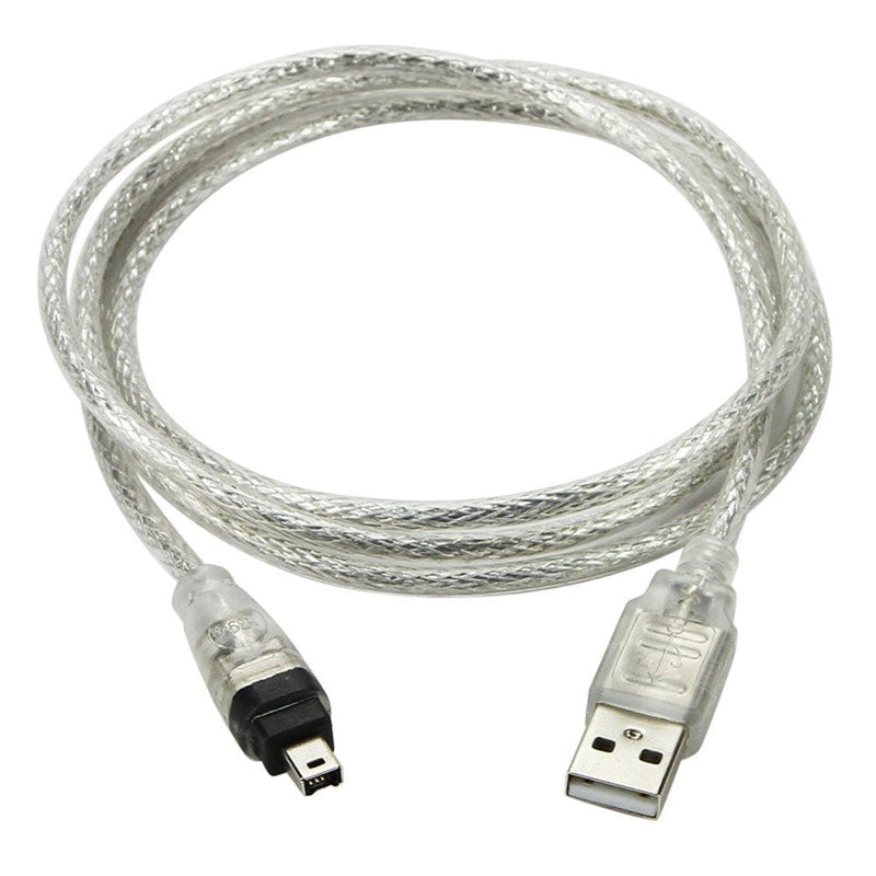  [AUSTRALIA] - Cablecc USB Male to Firewire IEEE 1394 4 Pin Male iLink Adapter Cord Cable for Sony DCR-TRV75E DV cablecc