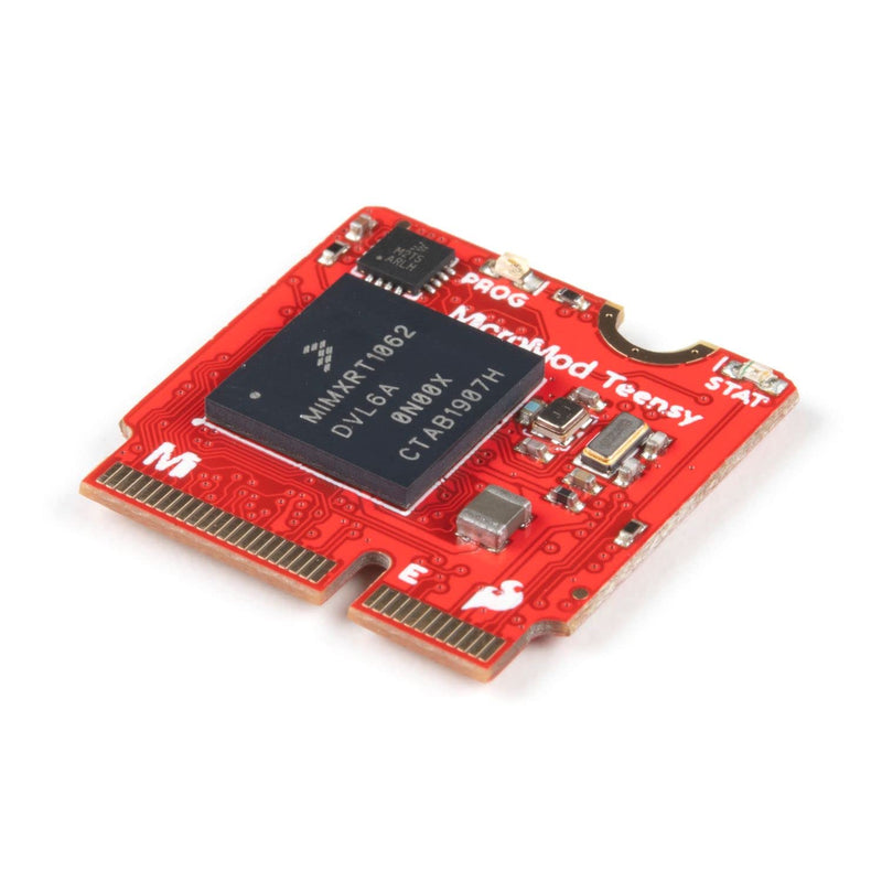  [AUSTRALIA] - SparkFun MicroMod Teensy Processor ARM Cortex-M7 Processor Clock speeds up to 600MHz 16MB Flash Memory 102k RAM Memory 7X Serial UART Ports 4X I2C Buses 2X SPI CAN-Bus 12x GPIO USB Host and Device