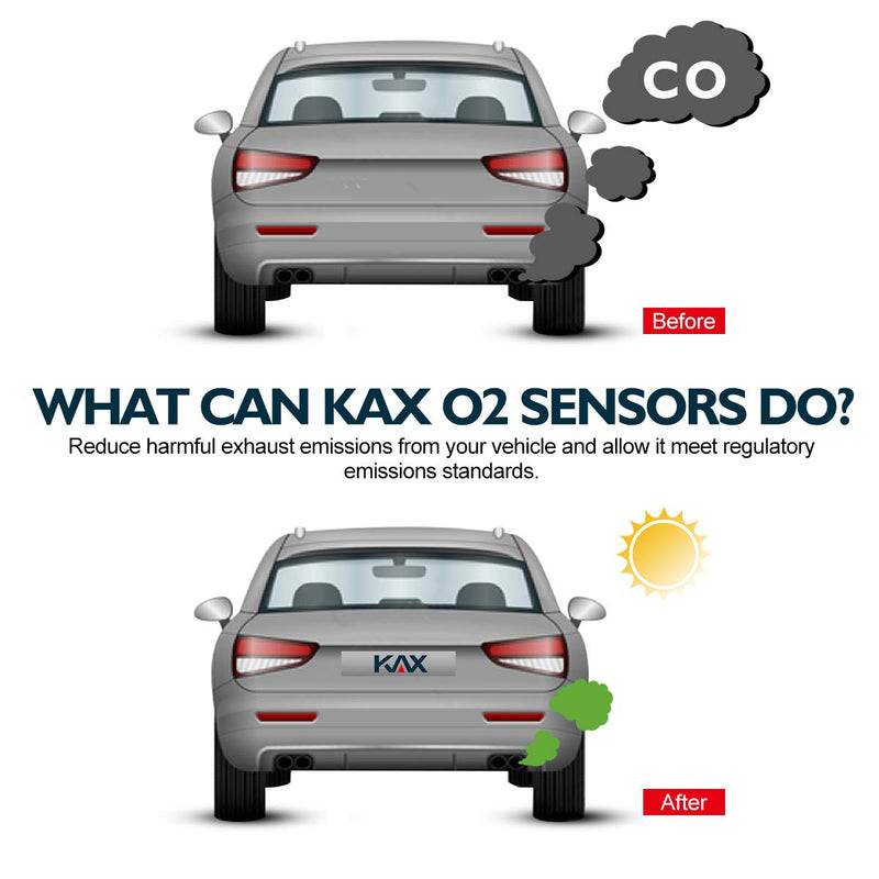 KAX 15717 Oxygen Sensor Original Equipment Replacement 250-24001 Heated O2 Sensor 1Pcs - LeoForward Australia