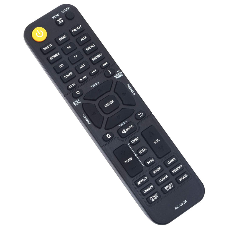 RC-972R Replacement Remote Control Applicable for Onkyo AV Receiver TXNR797 TXRZ840 TXNR696 TXNR595 Audio Vedio Receivers - LeoForward Australia