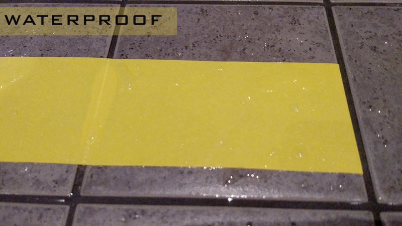  [AUSTRALIA] - CARNAVAL 2 Inch Floor Tape for Marking Factories, Warehouses, Workshops, Public Areas with Aggressive Adhesive & Flexible Backing, Yellow 2" Width 36 Yards Length