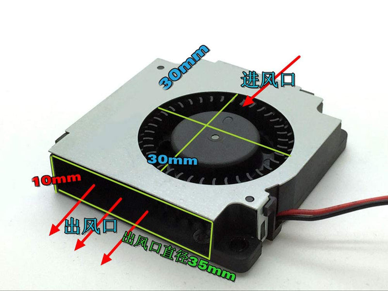  [AUSTRALIA] - for Delta BFB04512HHA 4.5CM 45mm Fan 45x45x10mm 4510 turbofan Blower 12V 0.26A The Best DIY Option