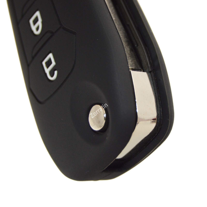 Silicone Key Fob Cover Remote Protector compatible with Ford F150 F250 F350 F450 F550 Explorer Ranger Escape 3 buttons Pink - LeoForward Australia