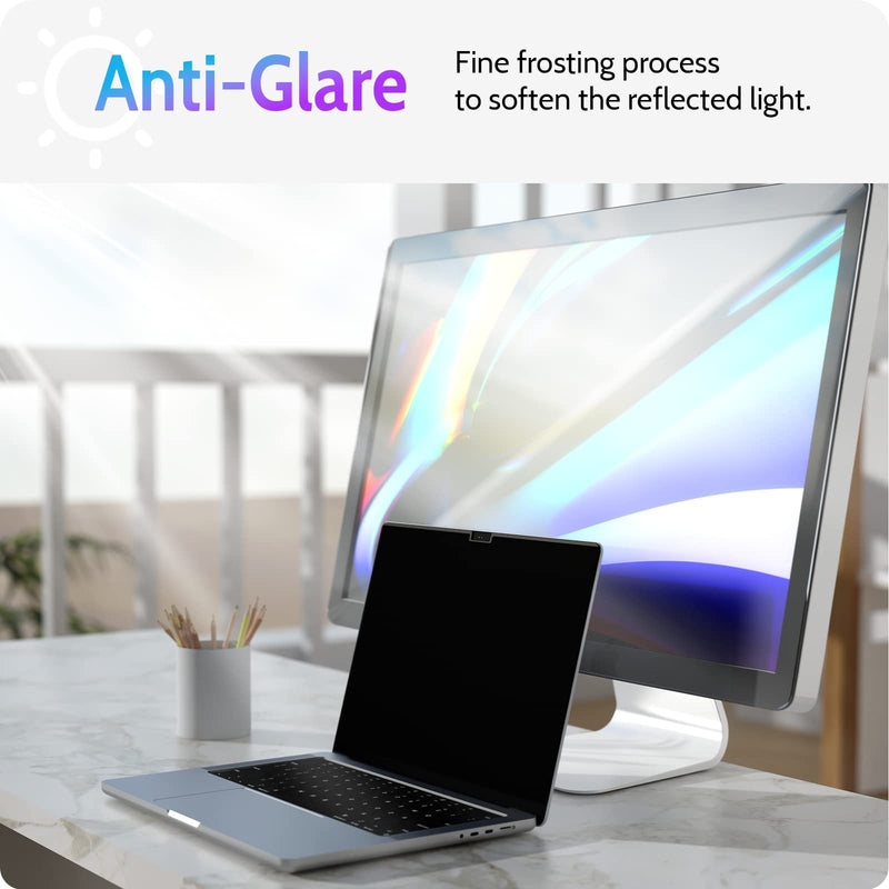  [AUSTRALIA] - Peslv Magnetic Privacy Screen Compatible with MacBook Air 13.6 Inch (2022, M2 Chip) Model: A2681, Removable Matte Anti Glare Blue Light Protector Private Security Filter for 13In Mac Laptop Computer MacBook Air 13 Inch(2022,M2)