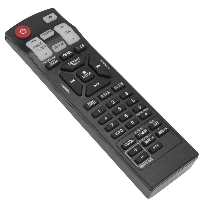 Replacement Remote Applicable for LG Hi-Fi System CM9940 CM9740 CMS9940F/W CM9740 CMS9740F CM9940FB CM8440 CM8440FB CMS8440F CMS8440W CM8340 OM5541 OM5542 OM5541FB OM5540 CM9950 CMS9950F OM7550 OM7550 - LeoForward Australia