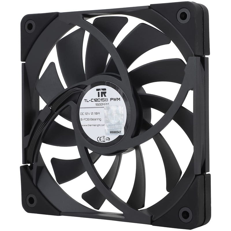  [AUSTRALIA] - Thermalright TL-C12015B 120mm Slim Fan, 1800RPM, PWM Control, High Performance Slim Fan