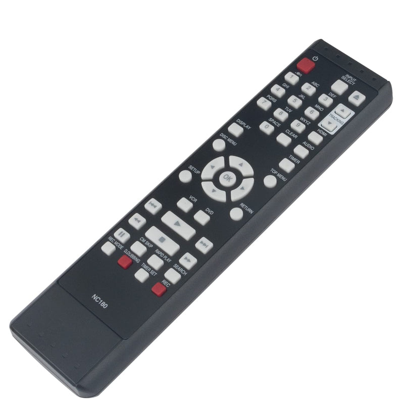  [AUSTRALIA] - NC180 Remote Control Replacement - WINFLIKE NC180UH DVDR VCR Combo Remote Control Replaced fit for Funai DVD Recorder ZV427FX4A ZV427FX4 ZV427FX4 A Remote Controller