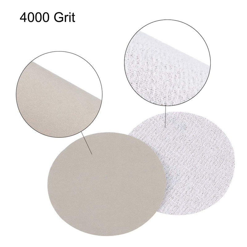  [AUSTRALIA] - uxcell 2 Inch Wet Dry Sanding Discs 4000 Grit Hook and Loop Sanding Disc Silicon Carbide Sandpaper 30pcs