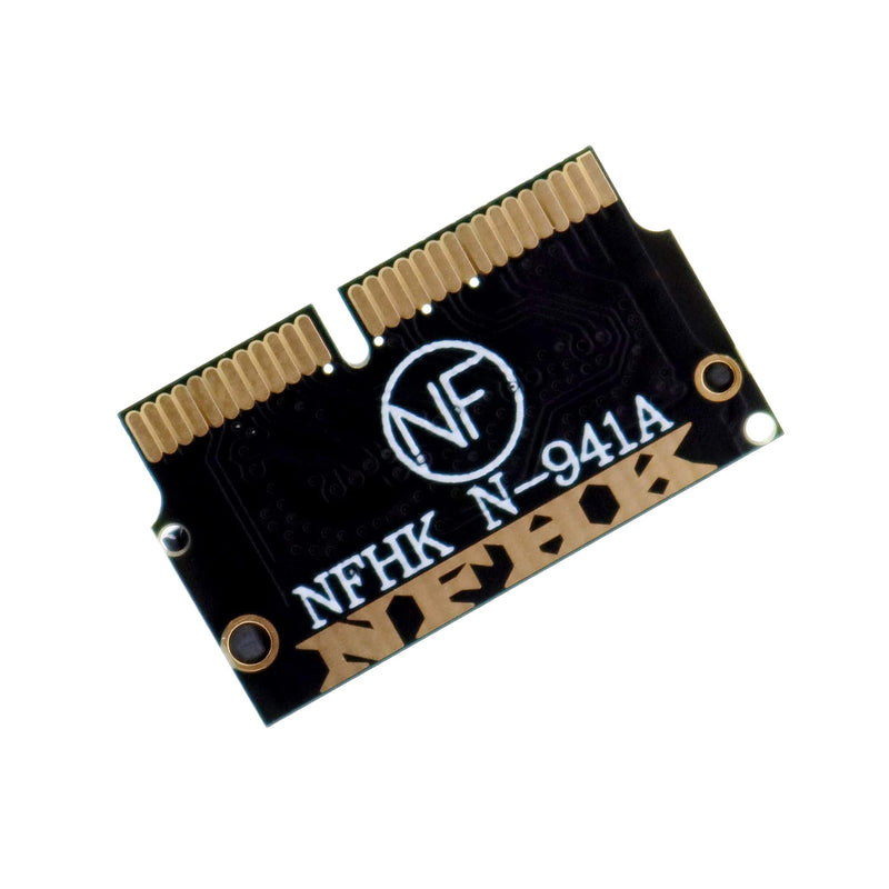 [AUSTRALIA] - Dogfish M.2 NVME PCIe 3.0 SSD Convert Adapter for MacBook Air Pro Retina Mid 2013 2014 2015 2016 2017, NVME/AHCI SSD Upgraded Kit for A1465 A1466 A1398 A1502