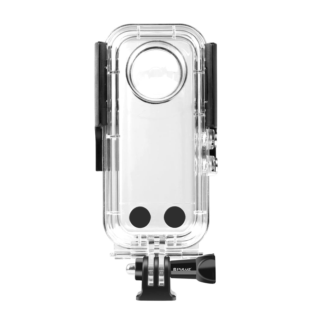  [AUSTRALIA] - PULUZ 30m/98ft Dive Case for Insta360 X3 Underwater Waterproof Housing Cover Protective PC Shell Photography Housings with Bracket Camera Accessories