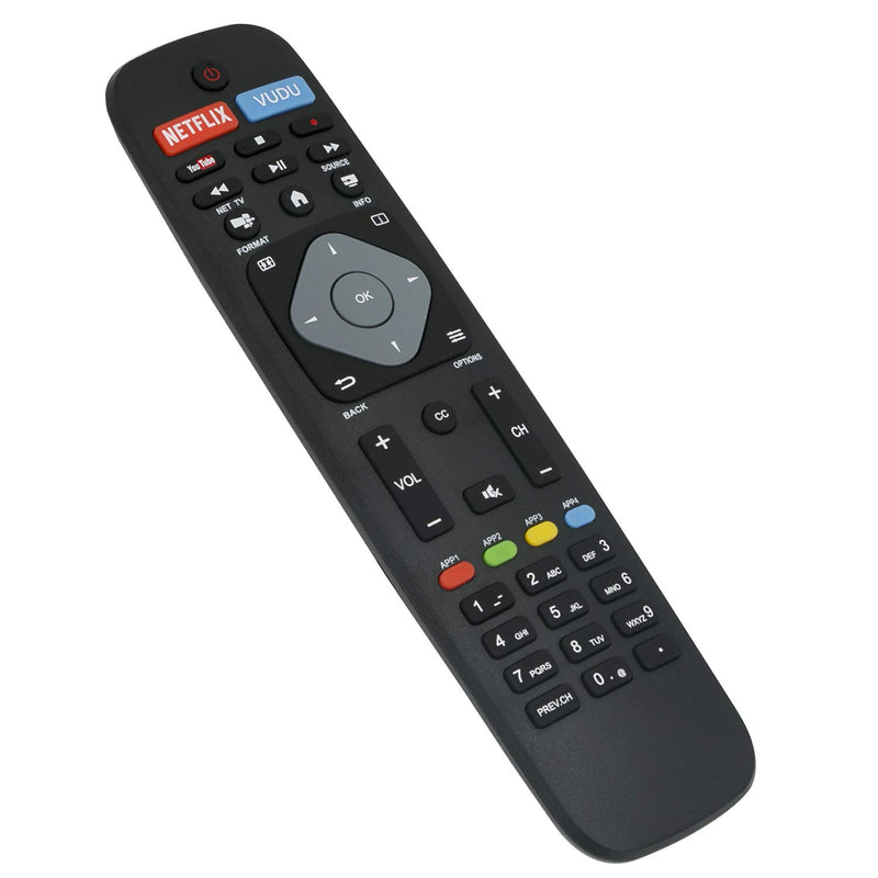 New URMT42JHG005 Remote Control fit for Philips Smart LED HDTV 65PFL8900/F7 65PFL7900/F7 55PFL7900/F7 49PFL7900/F7 55PFL4901/F7 50PFL4901/F7 43PFL4901/F7 40PFL4901/F7 32PFL4901/F7 55PFL6900/F7A - LeoForward Australia