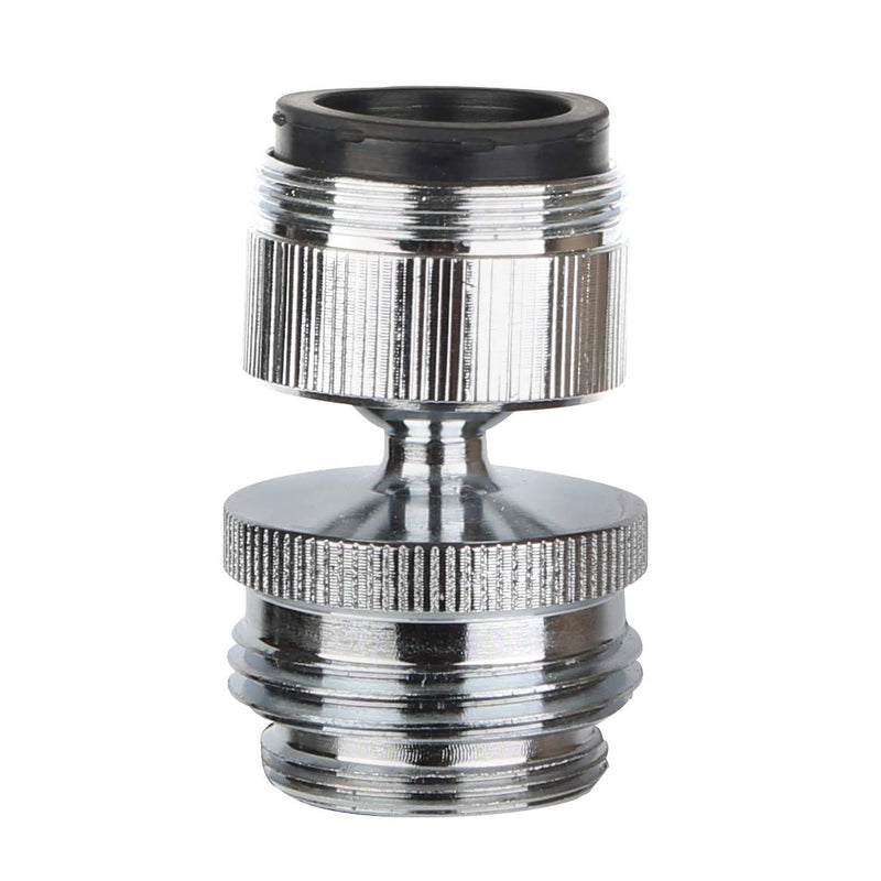 Faucet Adapter Kit Swivel Aerator Adapter to Connect Garden Hose - Multi-Thread Garden Hose Adapter for Male to Male and Female to Male - Chrome Finished - LeoForward Australia