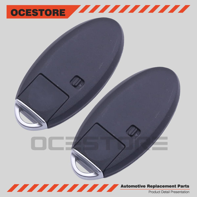  [AUSTRALIA] - OCESTORE 2 Pcs 4 Button Car Key Fob Keyless Entry Remote Replacement for 2016-2017 Pathfinder Titan Xd Replace KR5S180144014 285E3-5AA3D