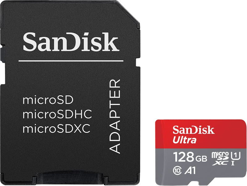  [AUSTRALIA] - SanDisk 128GB 2-Pack Ultra microSDXC UHS-I Memory Card (2x128GB) with Adapter - SDSQUAB-128G-GN6MT New Generation 128GB (2-Pack)