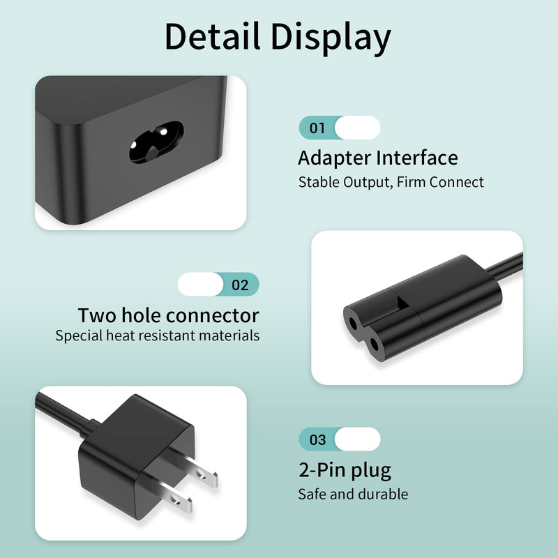  [AUSTRALIA] - 127W Surface Book 3 Surface Pro Charger Compatible with Surface Book 3 2 1 Surface Pro X 8 7 6 5 4 3 Surface Laptop 4 3 2 1 GO Microsoft Surface 127W Power Supply with 7.5W USB Charging Port