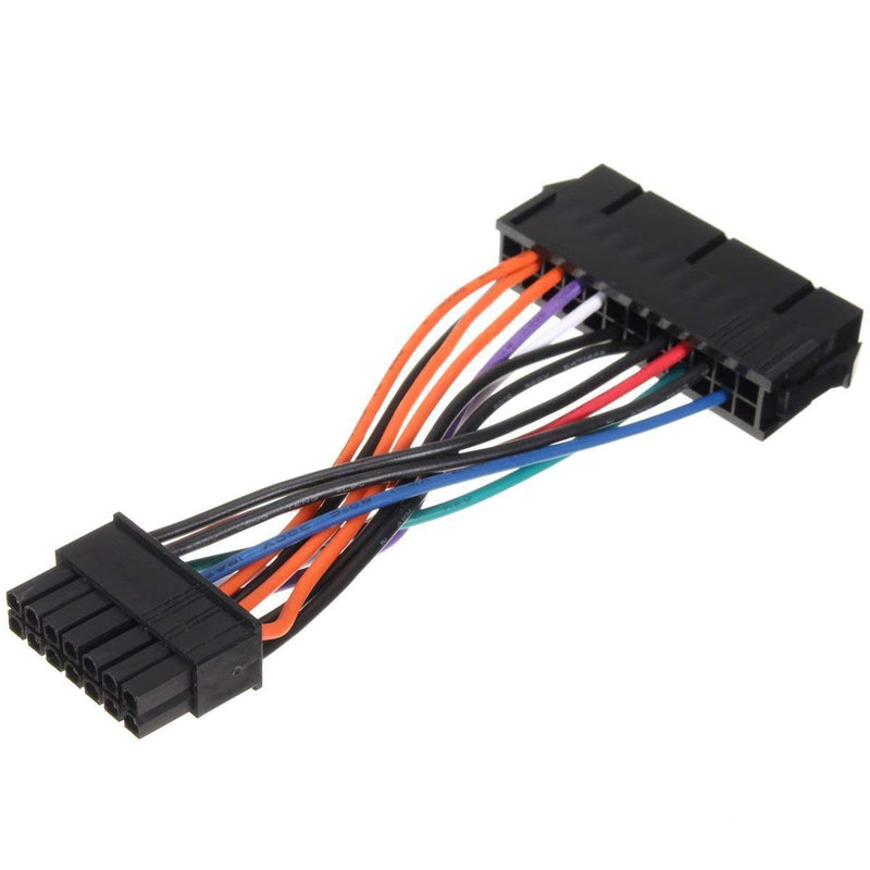  [AUSTRALIA] - NEORTX 24 Pin to 14 Pin PSU Main Power Supply ATX Adapter Cable Plug and Play for Lenovo IBM PC and Server