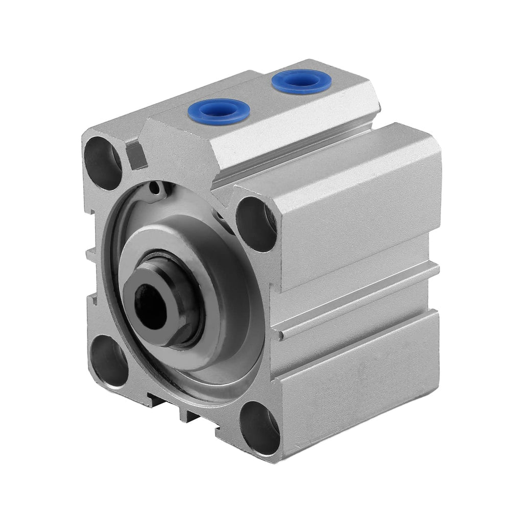  [AUSTRALIA] - Othmro SDA40 x 15 Sealing Thin Air Cylinder Pneumatic Air Cylinders, 40mm/1.57inch Bore 15mm/0.59inch Stroke Aluminium Alloy Pneumatic Components for Pneumatic and Hydraulic Systems 1pcs