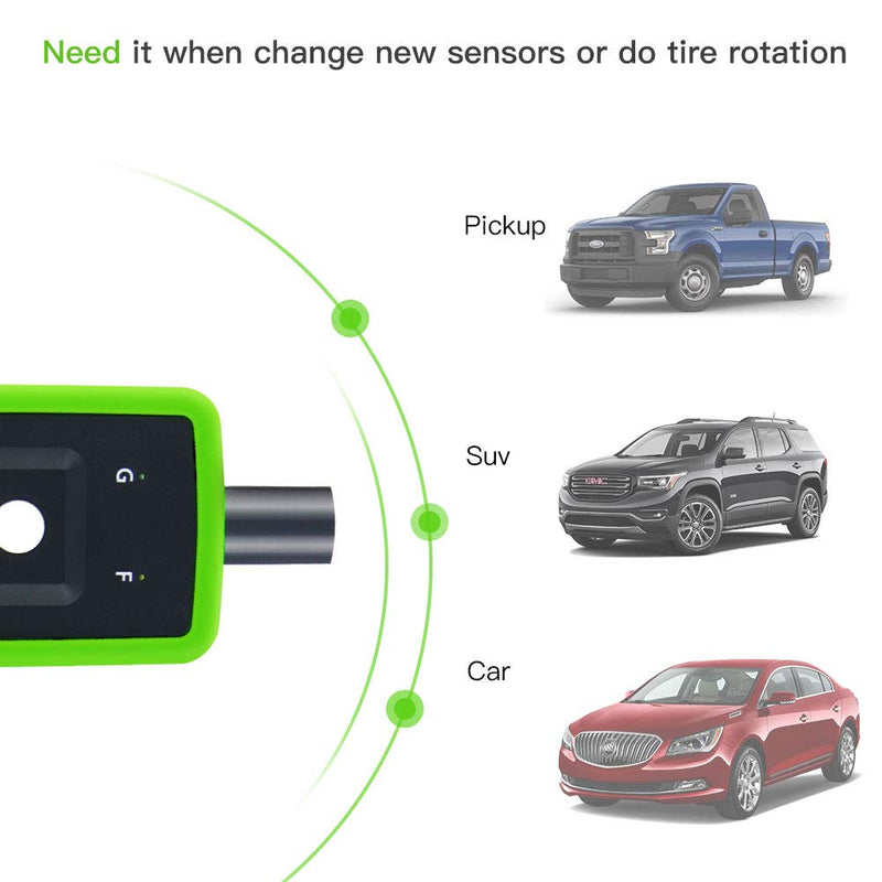 JDIAG TPMS Relearn Tool for GM and Ford Series Vehicles Tire Pressure Monitor System Reset TPMS Sensor Programming Training Tool - LeoForward Australia