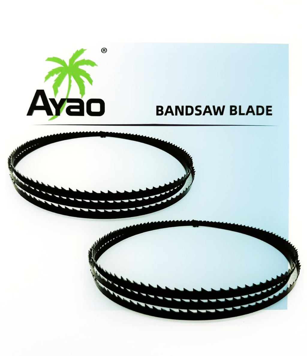  [AUSTRALIA] - AYAO band saw blade 1400 mm x 6.35 mm x 0.4 mm x 6 ZpZ (2 saw blades)