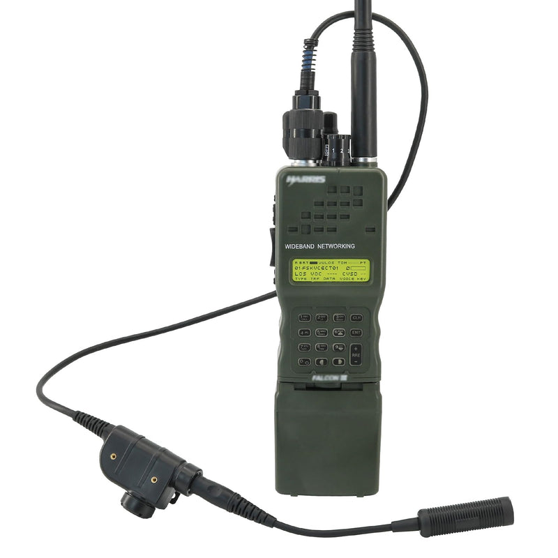  [AUSTRALIA] - TSVISIONCORE U94 PTT 6pin Connector comes with military adapter plug MBITR/PRC 152/117 etc.