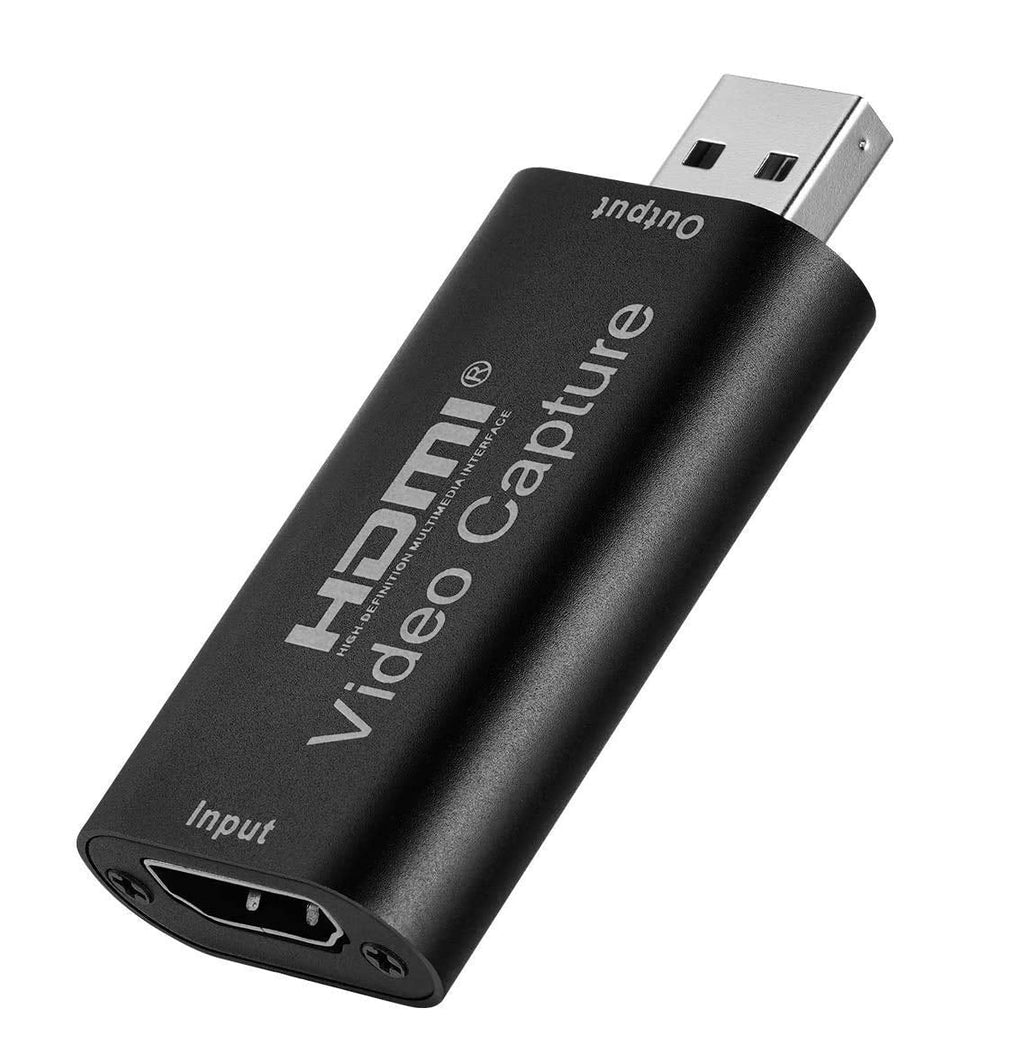  [AUSTRALIA] - NXLFH Audio Video Capture Cards 4k Cam Link Card HDMI to USB 2.0 Record to DSLR Camcorder Action Cam Computer Capture Device for Streaming, Live Broadcasting, Video Conference/Teaching/ Gaming