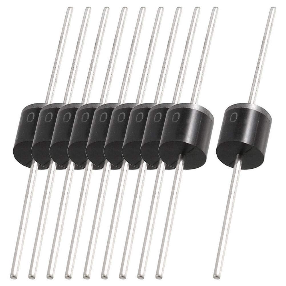  [AUSTRALIA] - 20pcs 10A10 10Amp 1000V 10A 1KV R-6 MIC General Purpose Axial Rectifier Diode to