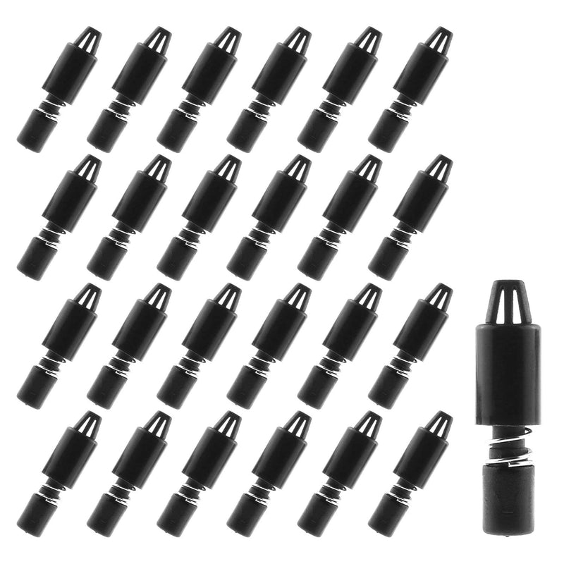  [AUSTRALIA] - Socket Heatsink Cooler Mount Pin DGZZI 25PCS Black Heatsink Spring Fixing Rivet Fastener Push Pin Mounting Screw for PC GPU VGA Card Northbridge Chipset Cooling Fan Cooler