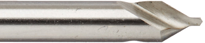 Magafor 1055 Series Cobalt Steel Combined Drill and Countersink, Double-Ended, Uncoated (Bright) Finish, Plain Style, 60 Degrees, 00 Size, 0.125" Body Diameter - LeoForward Australia