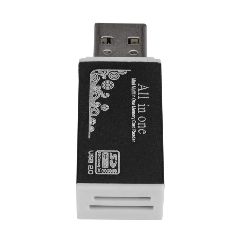  [AUSTRALIA] - Acuvar Ultra High Speed Memory Card Reader & Writer for SD, SDHC, SDXC, MicroSD, MicroSDHC, MicroSDXC, Computers and All USB Enabled Devices Plug and Play OSX Windows Chrome c) Black