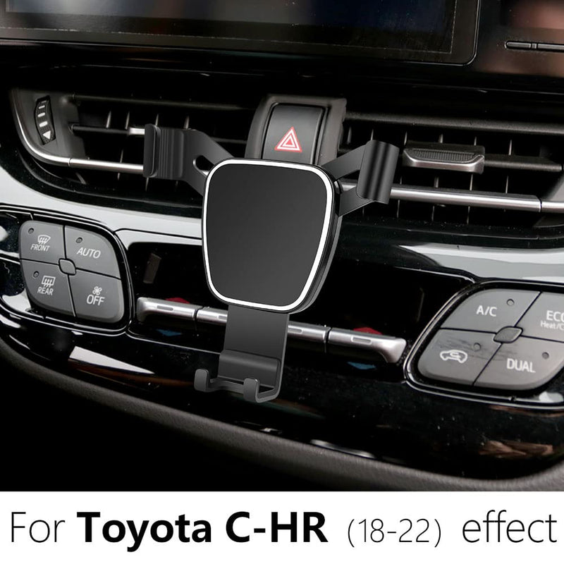  [AUSTRALIA] - LUNQIN Car Phone Holder for 2018-2022 Toyota CHR C-HR Auto Accessories Navigation Bracket Interior Decoration Mobile Cell Phone Mount