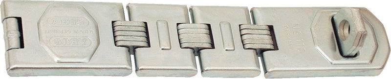  [AUSTRALIA] - ABUS 110/230 Concealed Hinge Pin Hasp, 9" Length, Silver 9 Inch