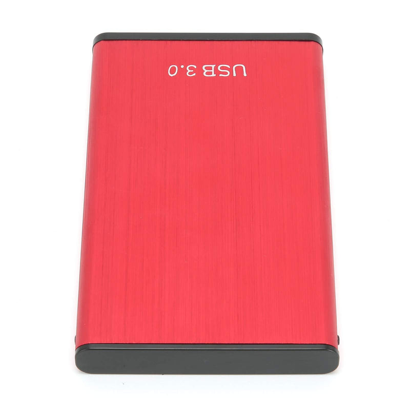  [AUSTRALIA] - Portable External Hard Drive,USB 3.0 Mobile Hard Drive,Hard Drive External Storage for PC, Laptop,Red(250GB) 250GB