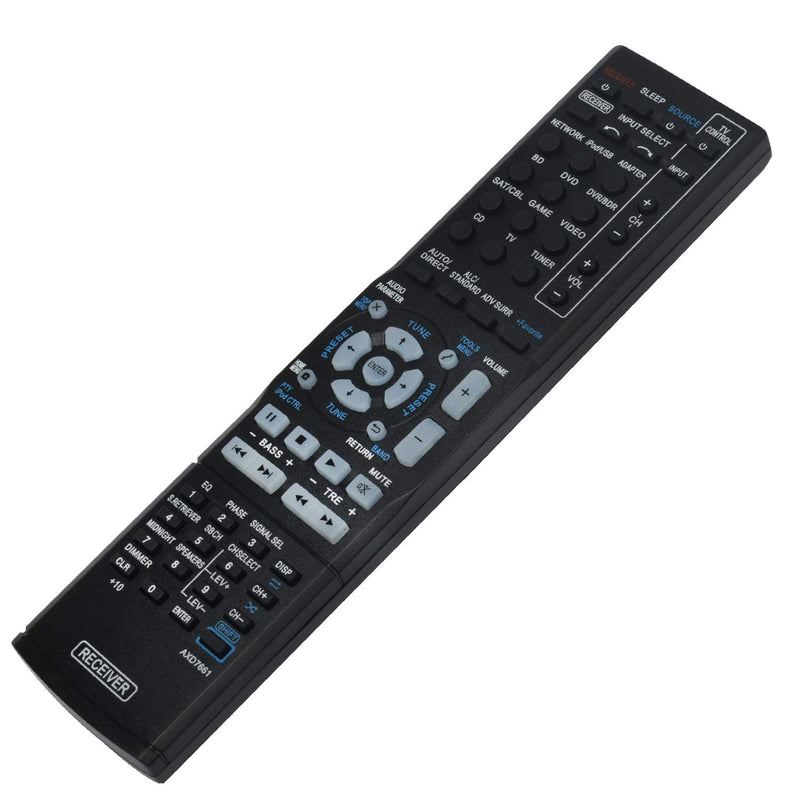 AXD7661 Replaced Remote Control - WINFLIKE AXD 7661 Remote Control Replacement fit for Pioneer AV Receiver VSX-1022-K VSX-822-K VSX822K VSX1022K AXD7661 AXD 7661 Remote Controller - LeoForward Australia