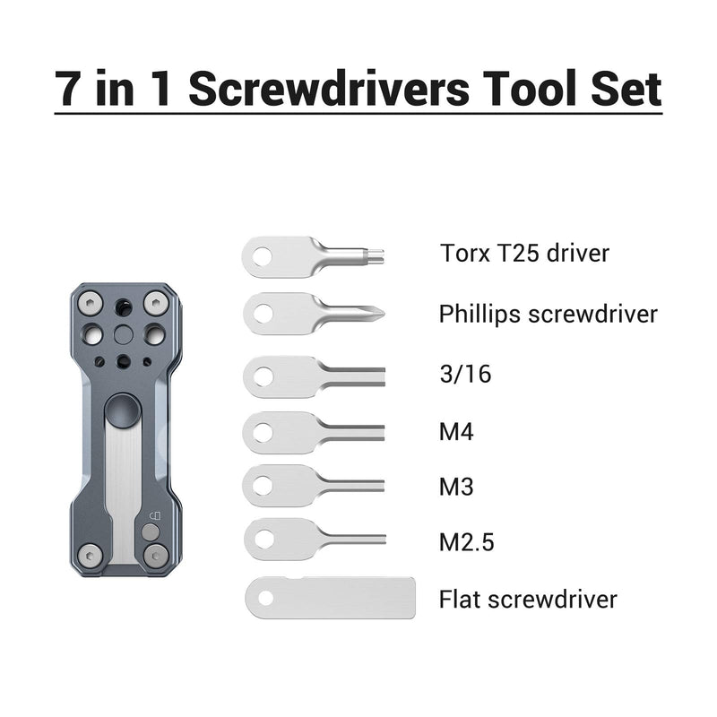  [AUSTRALIA] - SMALLRIG Folding Screwdriver Kit Hunter AAK2373