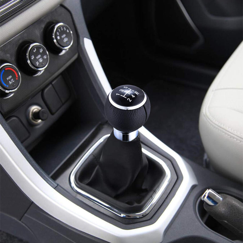  [AUSTRALIA] - Arenbel 5 Speed Manual Lever Shifter 5 Speed Gear Shift Knobs Stick Shifting Handle fit Most Automatic Transmission, Black