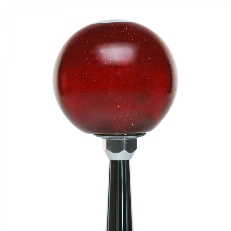  [AUSTRALIA] - American Shifter 53785 Red 8 Ball Shift Knob with Metal Flakes