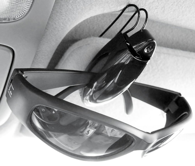  [AUSTRALIA] - ZIYAN 5 Pcs Auto Car Vehicle Sun Visor Clip Holder for Sunglasses Car Accessories