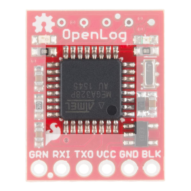  [AUSTRALIA] - SparkFun OpenLog Open-source data logger works over a simple serial connection Supports microSD FAT16/32 cards up to 32GB Configurable baud rates up to 115200bps Preprogrammed ATmega328 and bootloader