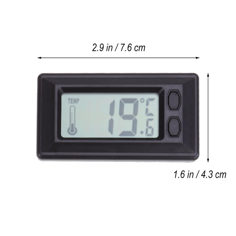 WINOMO Car Digital Thermometer Indoor LCD Temperature Gauge for Sedan SUV Truck Rv - LeoForward Australia